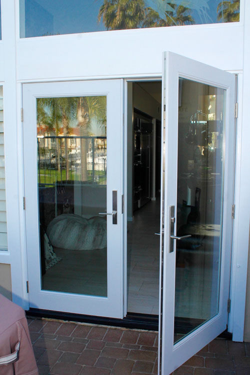 French Patio Door Installation in Spinnaker Bay, CA