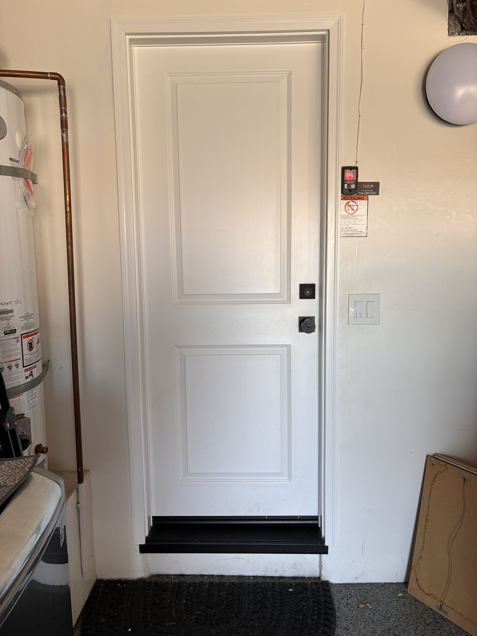 Upgrade your garage entry door